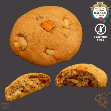 Kandírozott narancshéjas mézes puszedli