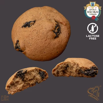 Aszalt meggyes mézes puszedli, fürjtojással készült