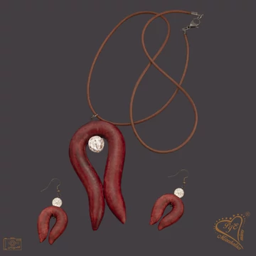 Mézeskalács tulipánok szett hegyikristállyal