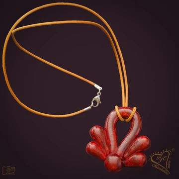 Mézeskalács csepp nyaklánc