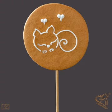 Cicás pálcás mézes sütemény