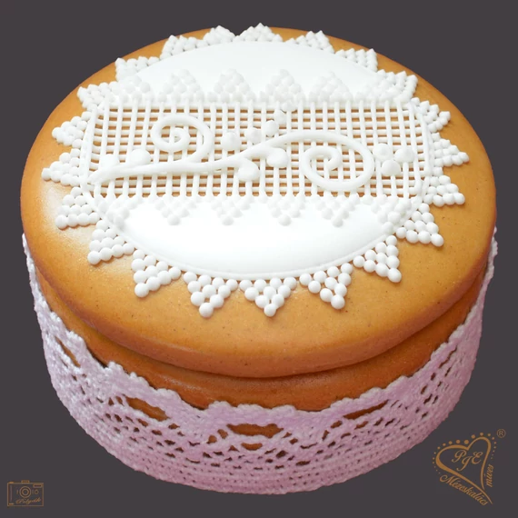 Mézeskalács pénz átadó dobozka Mézeskalács pénz átadó dobozka