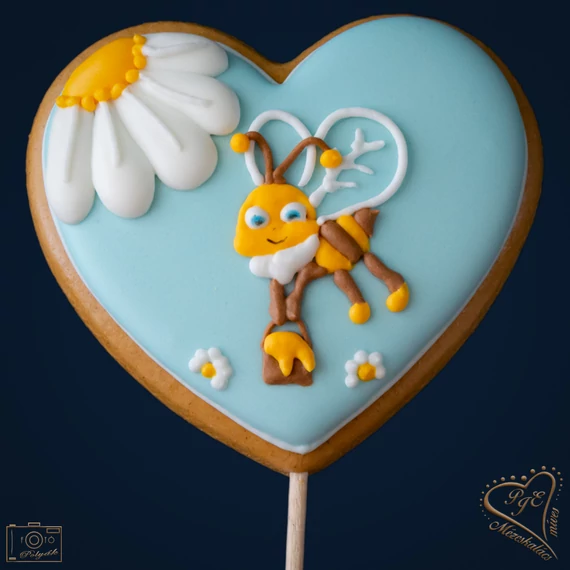 Mézeskalács pálcás méhecske