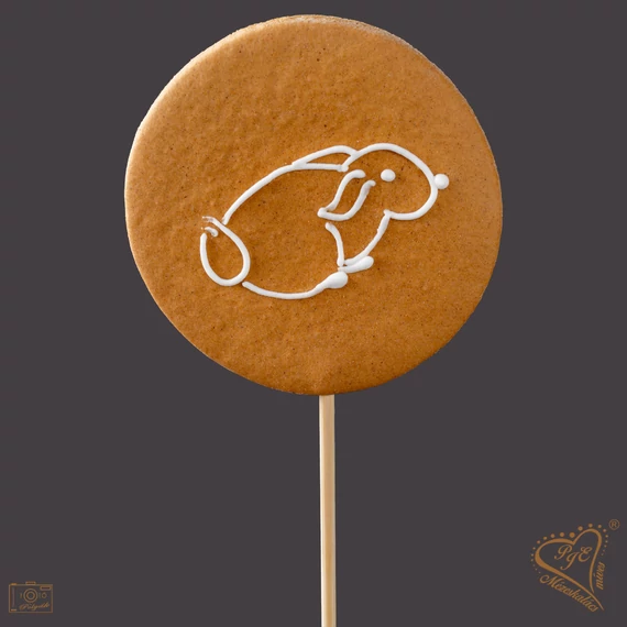 Nyuszis pálcás mézes sütemény