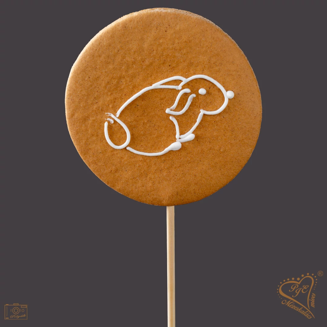 Nyuszis pálcás mézes sütemény